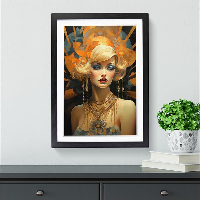 Single Picture Frame Art Prints on Wood Marlow Home Co. Format: Black Framed, Size: 64cm H x 46cm W on Productcaster.