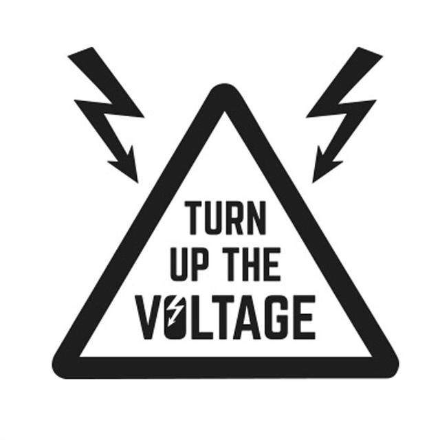 Turn Up The Voltage Wall Sticker Maturi Colour: Black on Productcaster.