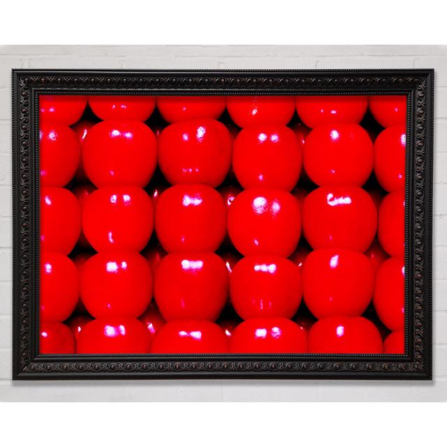 Candy Apple - Single Picture Frame Art Prints Ebern Designs Size: 21cm H x 29.7cm W on Productcaster.