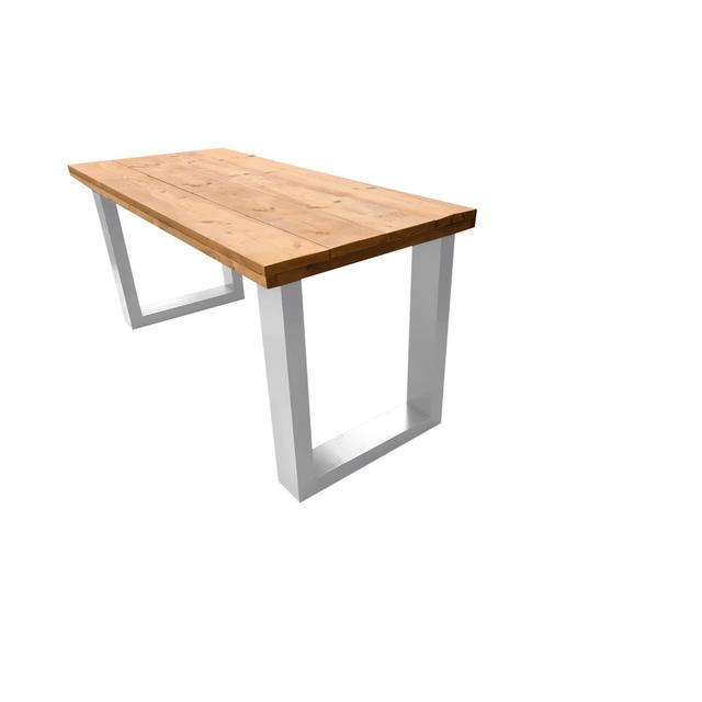 Sterger Rectangle Writing Desk Alpen Home Frame Colour: White, Size: 75'' H x 140'' W x 70'' D on Productcaster.