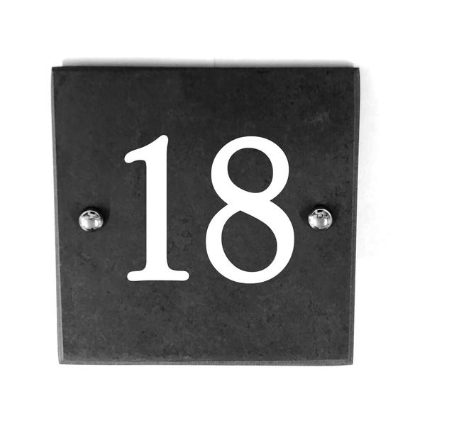 Eluan 1-Line Wall Address Plaque Dakota Fields Customize: Yes on Productcaster.