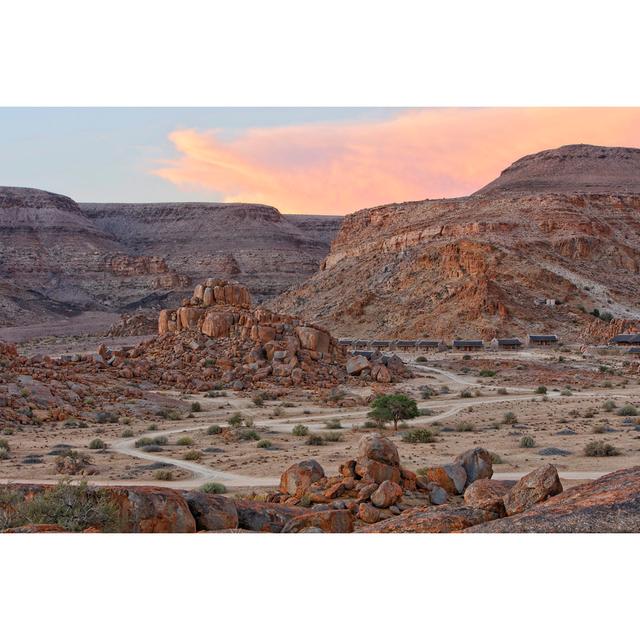 Mountain Landscape At Dusk by Bim - Print Alpen Home Size: 30cm H x 46cm W on Productcaster.