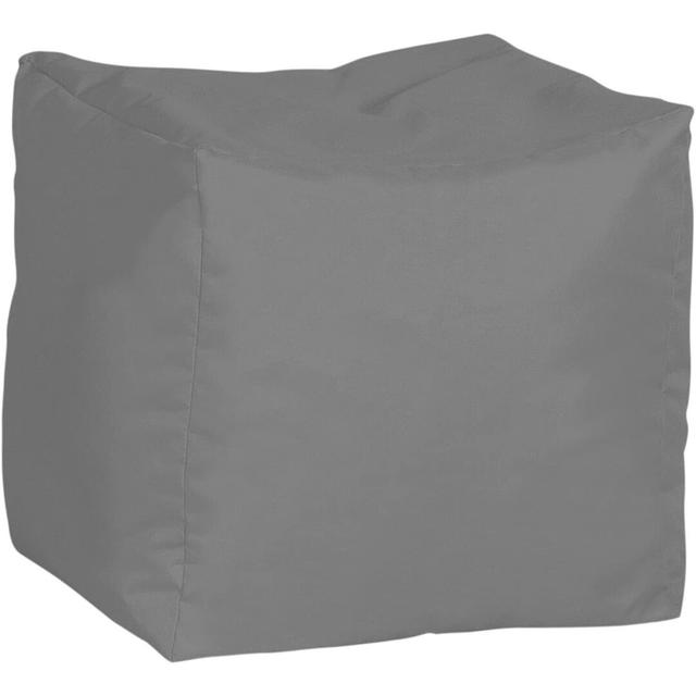 Polyester Outdoor Friendly Refillable Classic Bean Bag Latitude Run Colour: Grey, Cover only or Filled: Beans on Productcaster.