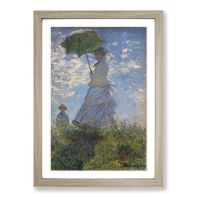 Claude Monet - Single Picture Frame Painting ClassicLiving Frame Colour: Oak on Productcaster.