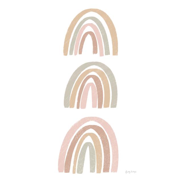 Boho Nursery Rainbows II by Becky Thorns - Wrapped Canvas Print Corrigan Studio Size: 46cm H x 30cm W on Productcaster.