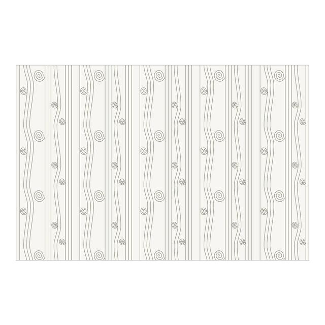 Ligne Blanche 2.9m x 4.32m Textured Matt Peel & Stick Wall Mural East Urban Home Size: 2.88m x 190cm, Material quality: Premium (150g/m²) on Productcaster.