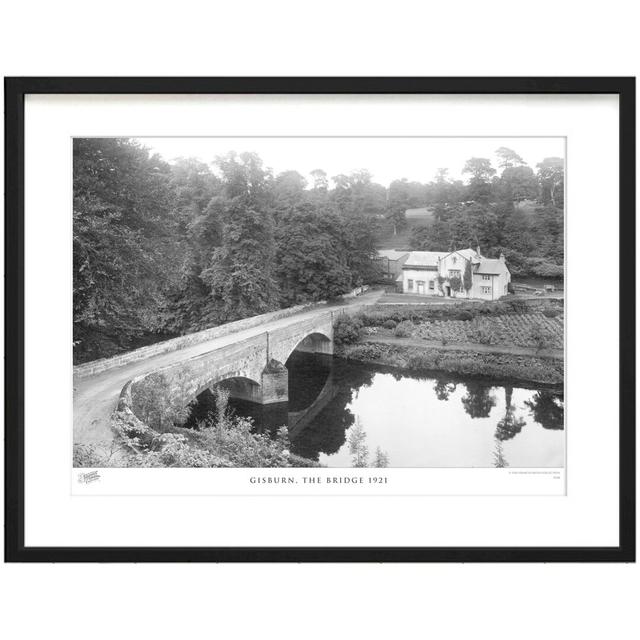 Gisburn, The Bridge 1921 - Single Picture Frame Print The Francis Frith Collection Size: 45cm H x 60cm W x 2.3cm D on Productcaster.