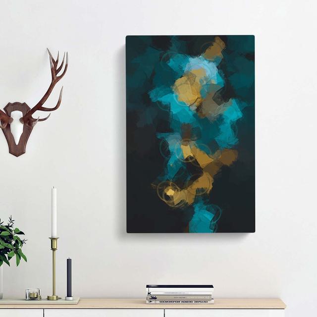 Light Blur in Abstract - Wrapped Canvas Graphic Art Print East Urban Home Size: 76cm H x 50cm W x 3cm D on Productcaster.