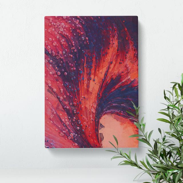 Land of Plenty Abstract - Wrapped Canvas Graphic Art Metro Lane Size: 50cm H x 35cm W x 3cm D on Productcaster.