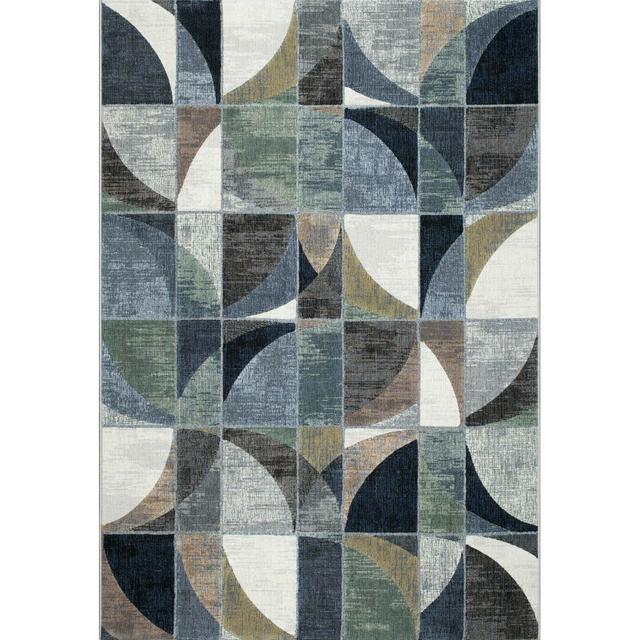 Aella Tufted Blue Rug Mercury Row Rug Size: Rectangle 120 x 170cm on Productcaster.