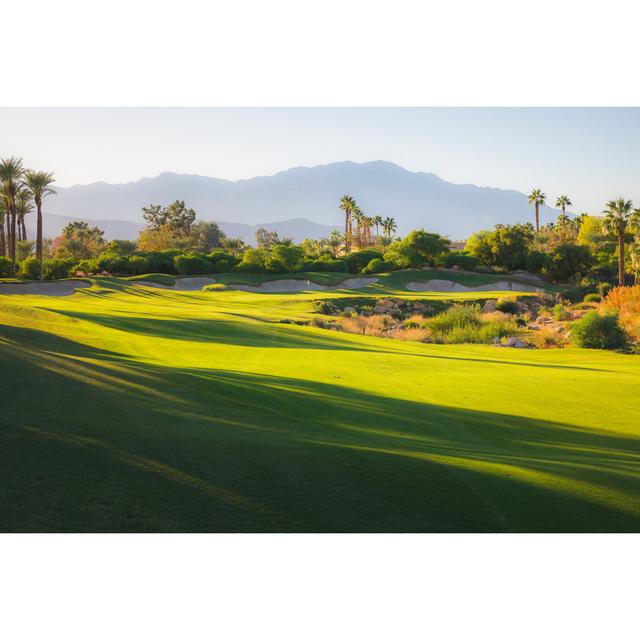 Indian Wells Golf Course by Stephenbridger - Wrapped Canvas Photograph Marlow Home Co. Size: 81cm H x 122cm W on Productcaster.