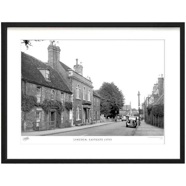 Lincoln, Eastgate C1955 - Single Picture Frame Print The Francis Frith Collection Size: 43.5cm H x 53.4cm W x 2.3cm D on Productcaster.