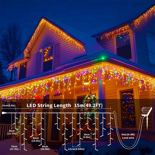 LED-Eiszapfenlichter Die Saisontruhe on Productcaster.