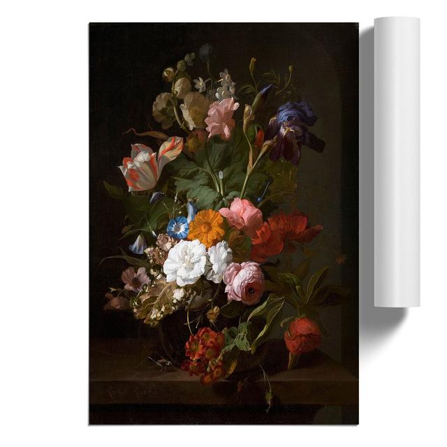 Still Life With Flowers Vol.4 by Rachel Ruysch - No Frame Painting East Urban Home Size: 42cm H x 30cm W x 0.1cm D on Productcaster.