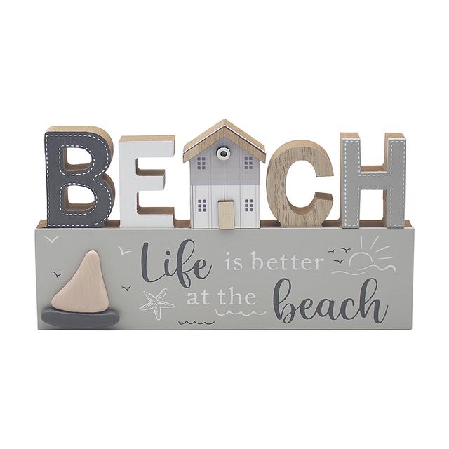 Life Is Better At The Beach Wall Décor House of Hampton on Productcaster.