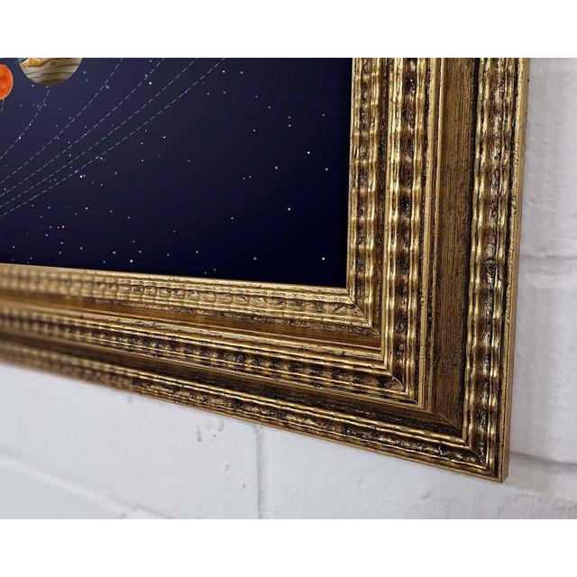 The Solar System 3 - Print Bright Star Size: 29.7cm H x 42cm W x 3cm D on Productcaster.