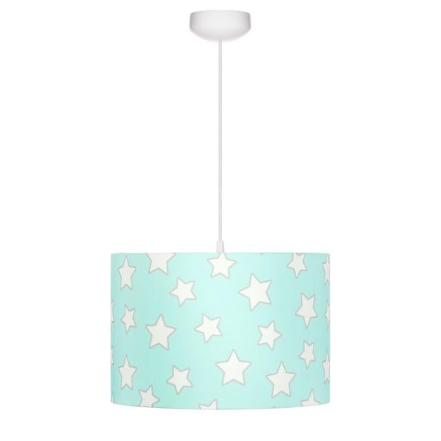 Adrastus 1-Light Drum Pendant Zoomie Kids Shade Colour: Mint on Productcaster.