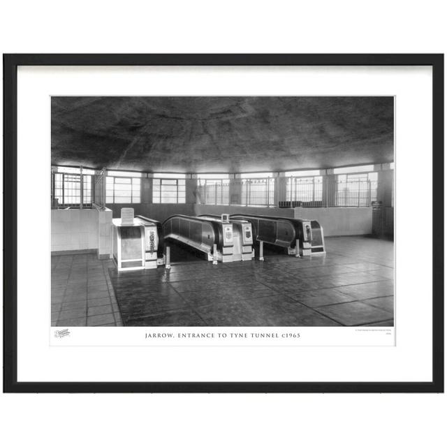 Jarrow, Entrance To Tyne Tunnel C1965 by Francis Frith - Single Picture Frame Print The Francis Frith Collection Size: 60cm H x 80cm W x 2.3cm D on Productcaster.