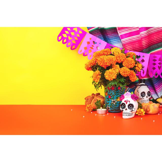 Day Of The Dead, Ebern Designs Size: 51cm H x 76cm W x 3.8cm D on Productcaster.