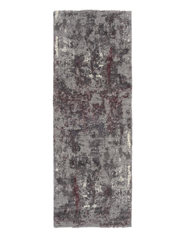 Silberman Hand Knotted Grey Rug Williston Forge Rug Size: Runner 80 x 250cm on Productcaster.