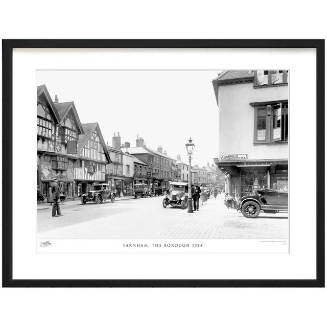 Farnham, The Borough 1924 by Francis Frith - Single Picture Frame Print The Francis Frith Collection Size: 28cm H x 36cm W x 2.3cm D on Productcaster.