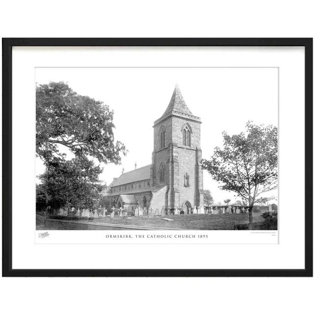 Ormskirk, The Catholic Church 1895 - Single Picture Frame Print The Francis Frith Collection Size: 28cm H x 36cm W x 2.3cm D on Productcaster.