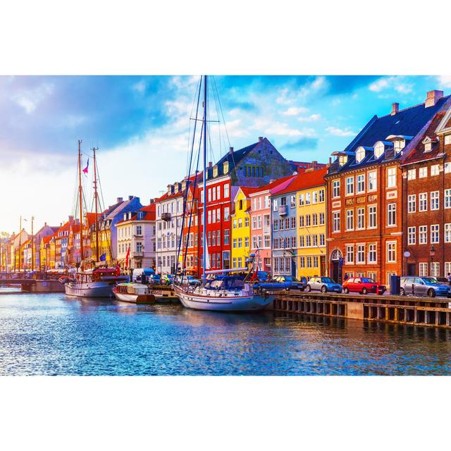 Nyhavn, Copenhagen by Scanrail - Wrapped Canvas Print Breakwater Bay Size: 20cm H x 30cm W on Productcaster.