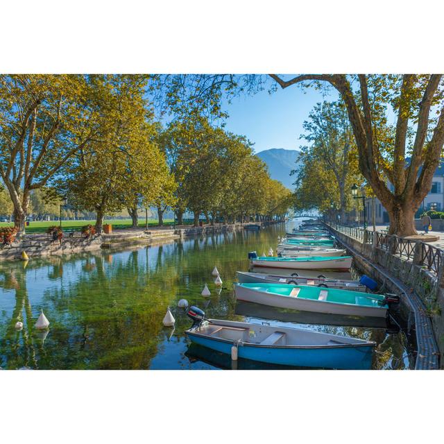 Vassã Canal In Annecy France Breakwater Bay Size: 61cm H x 91cm W x 3.8cm D on Productcaster.