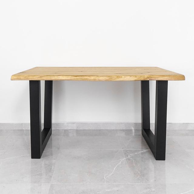 Hailie Rectangular 90cm W Dining Table Alpen Home Size: 90cm W x 200cm L, Table Top Colour: Natural on Productcaster.