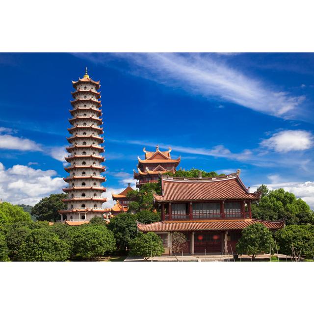 Xichan Temple In China by Xichan Temple In China - Wrapped Canvas Print Latitude Run Size: 81cm H x 122cm W x 3.8cm D on Productcaster.