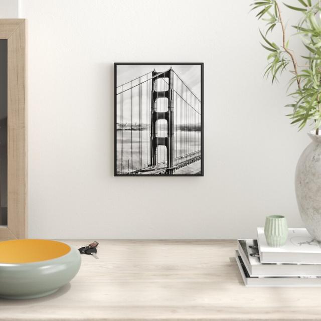 Gerahmtes Wandbild Golden Gate Bridge, San Francisco East Urban Home Größe: 100 cm H x 70 cm B on Productcaster.