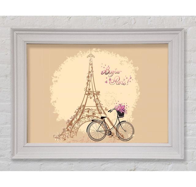 Eiffel Tower Retro 4 Maison Alouette Größe: 100cm H x 141,4cm B x 8cm T on Productcaster.