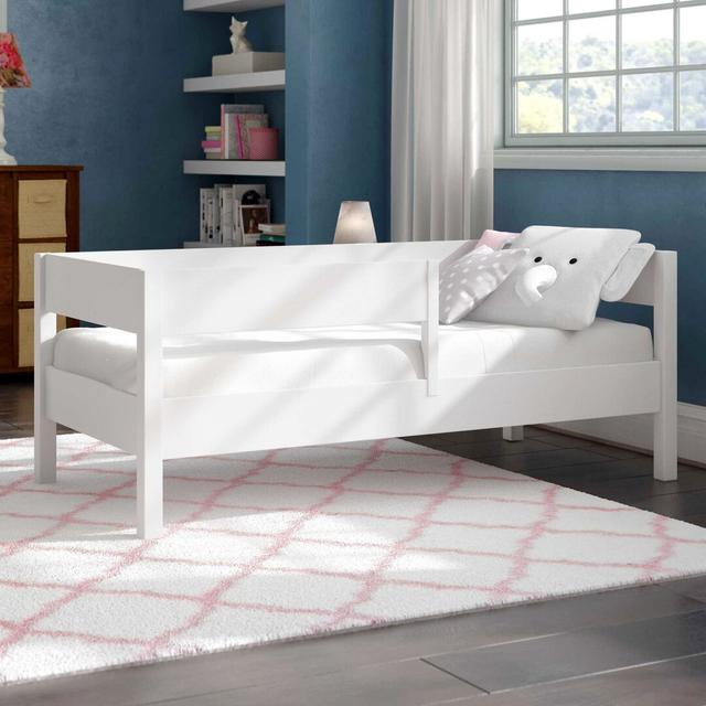 Funktionsbett Bearden Isabelle & Max Size: 80 x 180cm, Colour (Bed Frame): Natural bleached, Mattress Included: Yes on Productcaster.