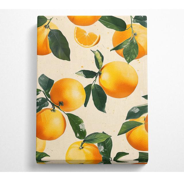 Oranges - Wrapped Canvas Art Prints Bright Star Size: 50.8cm H x 35.6cm W x 10cm D on Productcaster.