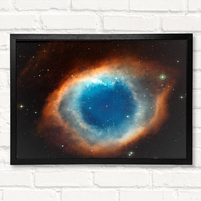 Helix Nebula Eye Of God Framed Print Metro Lane Size: 42cm H x 59.7cm W on Productcaster.