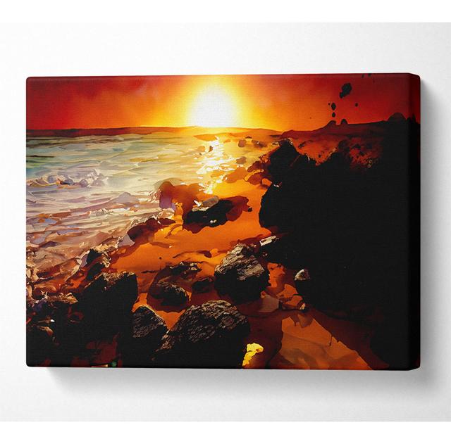 Wrapped Canvas Art Prints House of Hampton Size: 81cm H x 121.9cm W on Productcaster.