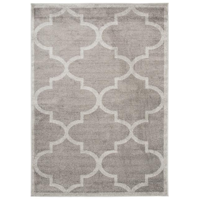 Paladino Flatweave Grey Rug Marlow Home Co. Rug Size: Rectangle 240 x 330cm on Productcaster.