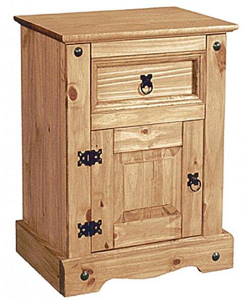 Dean 1 Drawer Bedside Table Alpen Home on Productcaster.