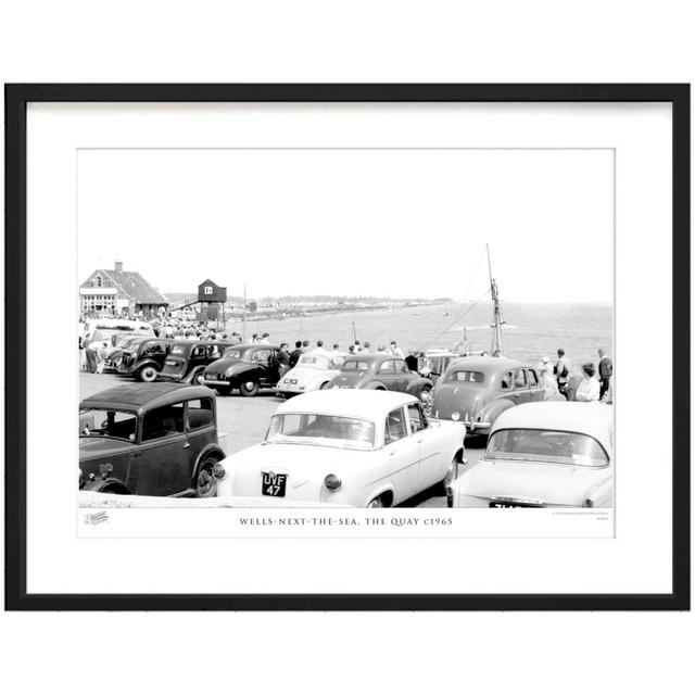 'Wells-next-the-Sea, the Quay C1965' by Francis Frith - Picture Frame Photograph Print on Paper The Francis Frith Collection Size: 40cm H x 50cm W x 2 on Productcaster.