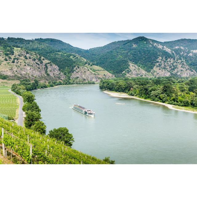 Wachau Valley, Danube River by Sergey_Fedoskin - Wrapped Canvas Print Alpen Home Size: 51cm H x 76cm W on Productcaster.