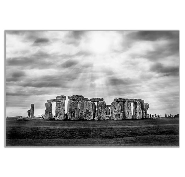 Celtic Stonehenge - Wrapped Canvas Print Panther Print Size: 20cm H x 31cm W on Productcaster.