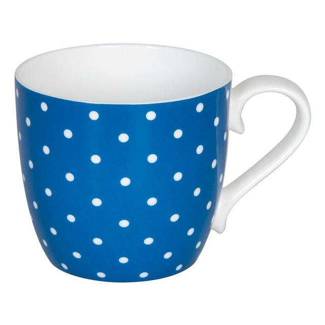 Kaffeebecher Little Dots Sun aus Bone China Könitz Farbe: Blau on Productcaster.