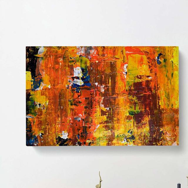 Abstract Art Painting Vol.116 by S.Johnson - Wrapped Canvas Painting Print East Urban Home Size: 60cm H x 91cm W x 3cm D on Productcaster.