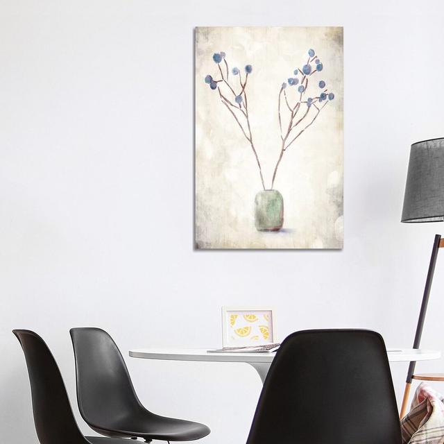 Secluded Plant by On Rei - Wrapped Canvas Painting ClassicLiving Size: 101.6cm H x 66.04cm W x 3.81cm D on Productcaster.