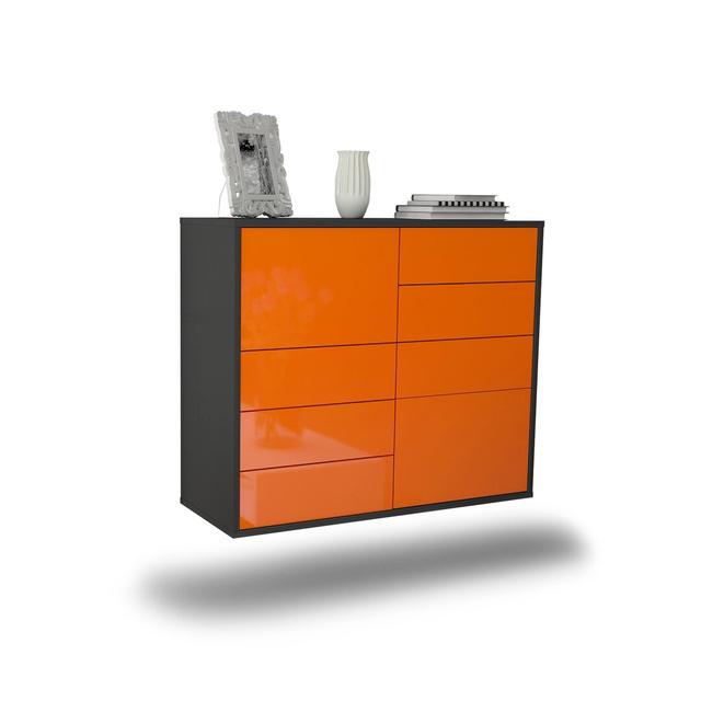 Rountree Sideboard Latitude Run Colour: Orange on Productcaster.