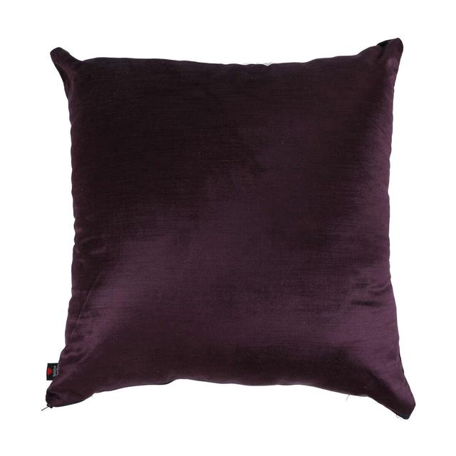 Headen Square Throw Cushion Canora Grey Size: Medium, Colour: Purple on Productcaster.