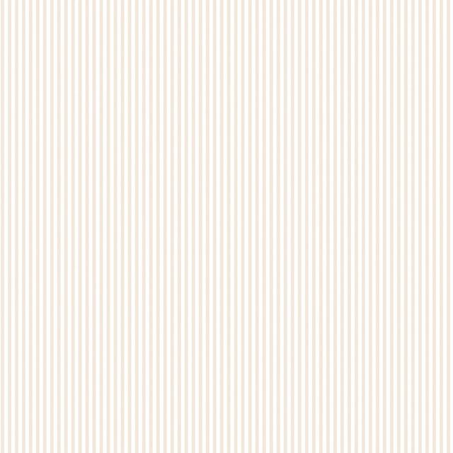 Thin Stripe Wallpaper , 10M X 52.8Cm House of Hampton Colour: Taupe/White on Productcaster.