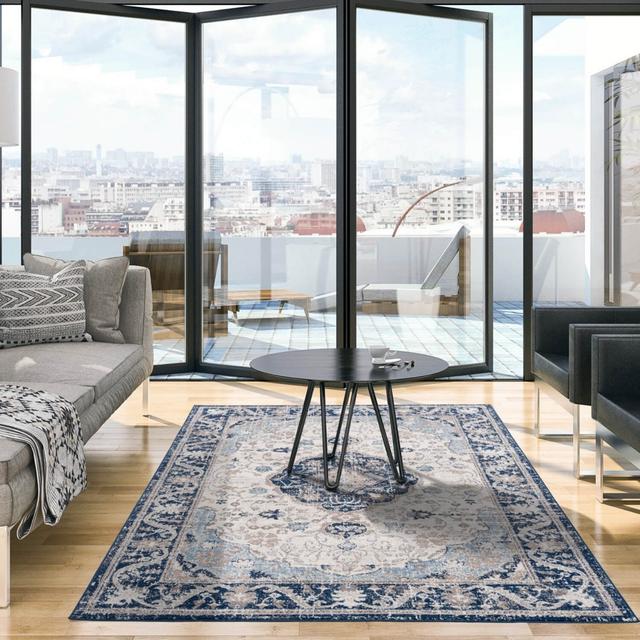 Montana Machine Woven Blue Area Rug THE RUGS Rug Size: Rectangle 200 x 290cm on Productcaster.