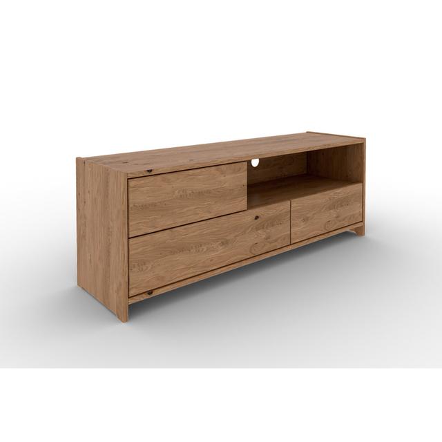 Harmincourt TV Stand for TVs up to 78" Union Rustic Colour: Oak on Productcaster.