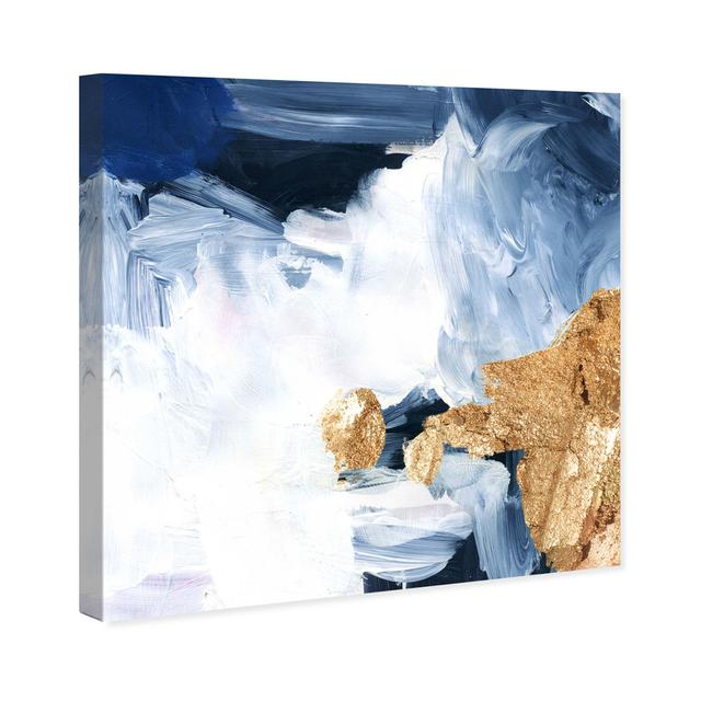 Pacific Ocean - Wrapped Canvas Painting Print East Urban Home Size: 91cm H x 91cm W x 4cm D on Productcaster.